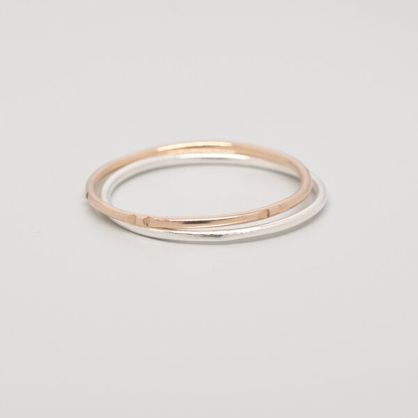 fejn jewelry Ring 'bicolor set' von fejn jewelry