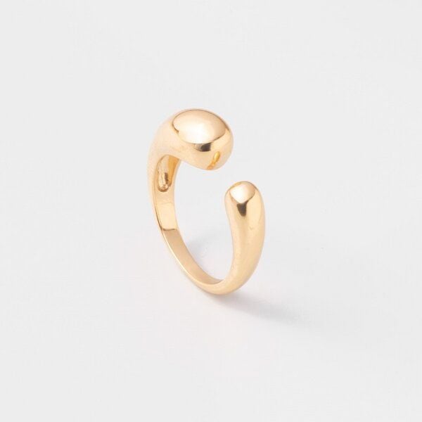 fejn jewelry Ring 'open drop' - offener Tropfenring von fejn jewelry