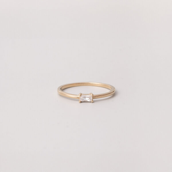 fejn jewelry Ring 'sparkle baguette' von fejn jewelry