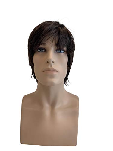 FASHIONHAIR Herrenperücke TYLER Dunkelbraun von fella4stores