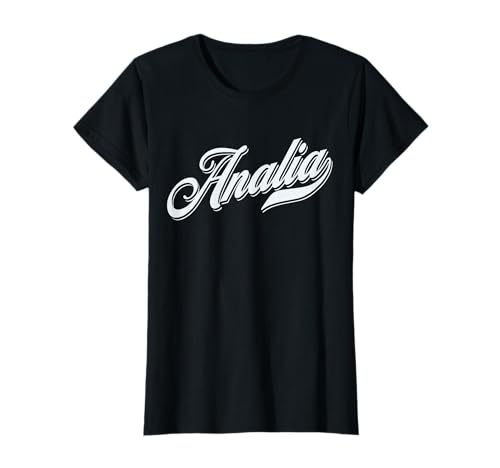 Lustige Geschenkidee für Damen und Mädchen T-Shirt Lustige Geschenkidee für Damen und Mädchen T-Shirt von femme Idée cadeau drôle humour prénom Analia