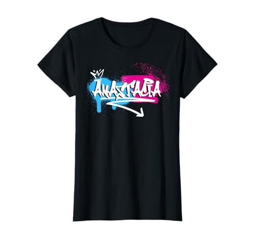 Lustige Geschenkidee für Damen und Mädchen, für Anastacia T-Shirt Lustige Geschenkidee für Damen und Mädchen, für Anastacia T-Shirt von femme Idée cadeau drôle humour prénom Anastacia