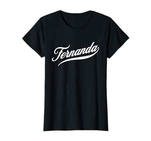 Lustige Geschenkidee für Damen und Mädchen T-Shirt von femme Idée cadeau drôle humour prénom Fernanda