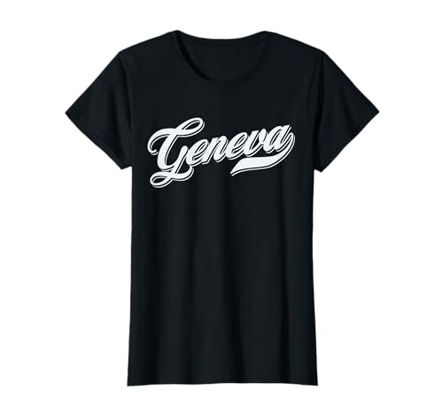 Lustige Geschenkidee für Frauen und Mädchen, für Geneva T-Shirt Lustige Geschenkidee für Frauen und Mädchen, für Geneva T-Shirt von femme Idée cadeau drôle humour prénom Geneva