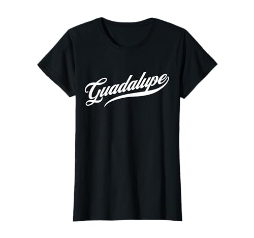 Guadalupe Lustige Geschenkidee für Damen und Mädchen T-Shirt von femme Idée cadeau drôle humour prénom Guadalupe