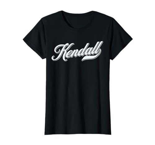 Kendall Geschenkidee für Damen, Mädchen, lustig, humorvoll, Vorname T-Shirt von femme Idée cadeau drôle humour prénom Kendall