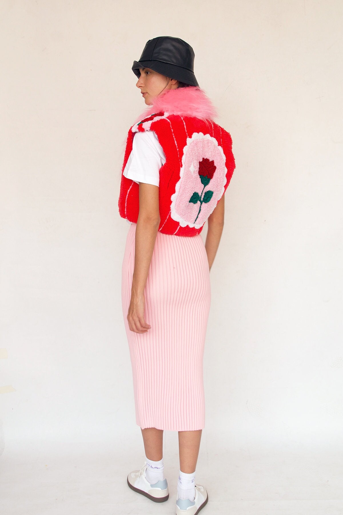 Chaqueta De Rosa Mechones - Einzelstück von femmeunchainedandco