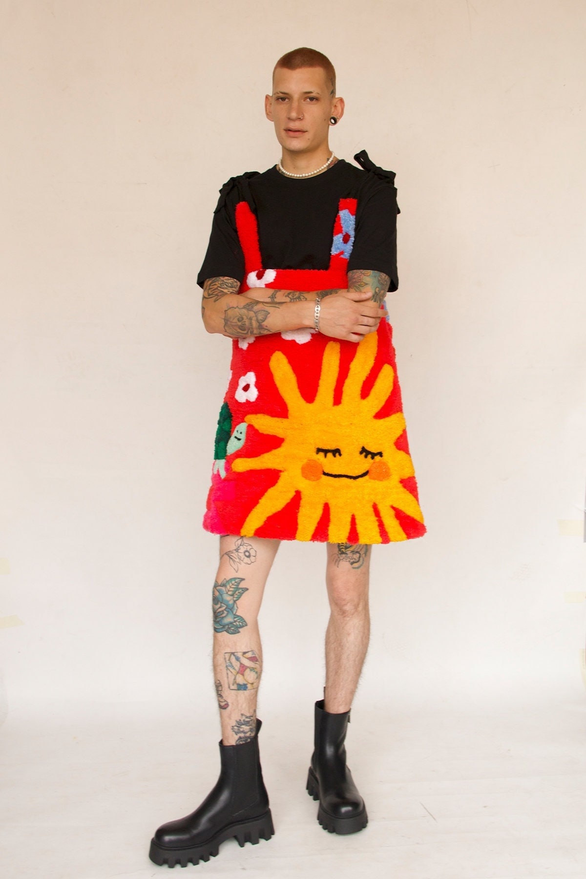 Tufted Mini Vestido Verstellbar von femmeunchainedandco