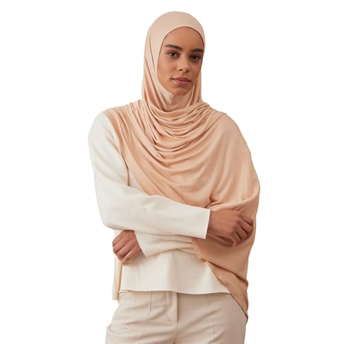 Instant Premium Jersey Hijab | Bequemer Hijab mit Vorgefertigten Sitz unter dem Kinn – Weich und Stretchig Instant Premium Jersey Hijab | Bequemer Hijab mit Vorgefertigten Sitz unter dem Kinn – Weich und Stretchig von femple