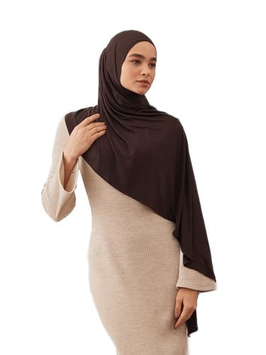 Instant Premium Jersey Hijab | Bequemer Hijab mit Vorgefertigten Sitz unter dem Kinn – Weich und Stretchig Instant Premium Jersey Hijab | Bequemer Hijab mit Vorgefertigten Sitz unter dem Kinn – Weich und Stretchig von femple