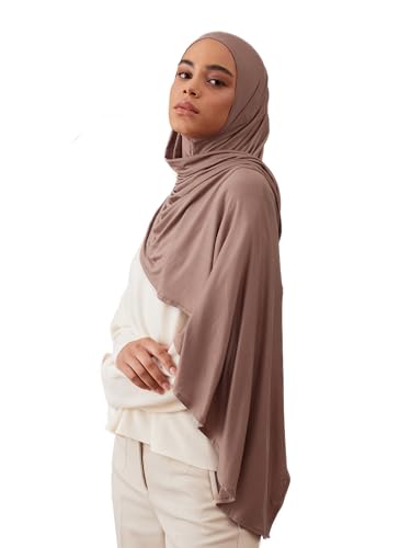 Instant Premium Jersey Hijab | Bequemer Hijab mit Vorgefertigten Sitz unter dem Kinn – Weich und Stretchig Instant Premium Jersey Hijab | Bequemer Hijab mit Vorgefertigten Sitz unter dem Kinn – Weich und Stretchig von femple
