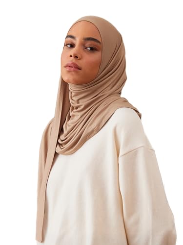 Instant Premium Jersey Hijab | Bequemer Hijab mit Vorgefertigten Sitz unter dem Kinn – Weich und Stretchig Instant Premium Jersey Hijab | Bequemer Hijab mit Vorgefertigten Sitz unter dem Kinn – Weich und Stretchig von femple