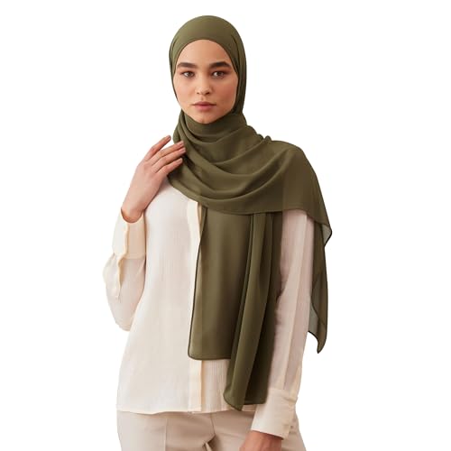 femple Deluxe Chiffon Hijab | Hochwertiger, Luftiger Hijab – Ideal für besondere Anlässe femple Deluxe Chiffon Hijab | Hochwertiger, Luftiger Hijab – Ideal für besondere Anlässe von femple