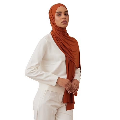 Jersey Light Hijab | Atmungsaktiver, Stretchiger Hijab für Damen – Für den ganzen Tag Jersey Light Hijab | Atmungsaktiver, Stretchiger Hijab für Damen – Für den ganzen Tag von femple