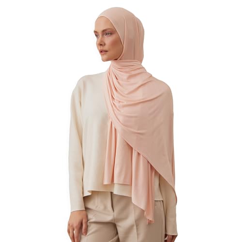 femple Jersey Light Hijab | Atmungsaktiver, Stretchiger Hijab für Damen – Für den ganzen Tag von femple