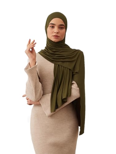 femple Jersey Light Hijab | Atmungsaktiver, Stretchiger Hijab für Damen – Für den ganzen Tag von femple