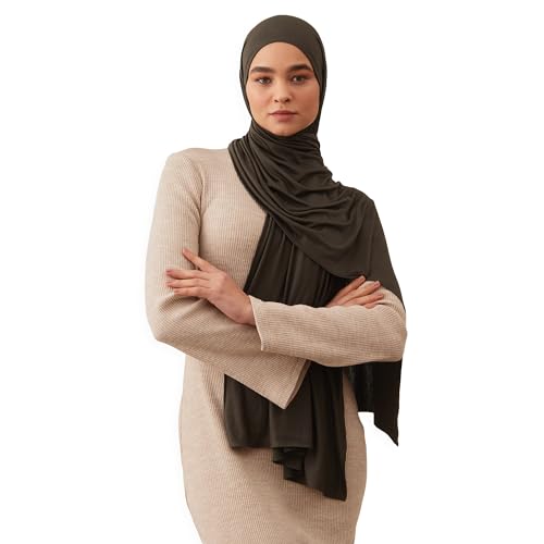 femple Jersey Light Hijab | Atmungsaktiver, Stretchiger Hijab für Damen – Für den ganzen Tag von femple