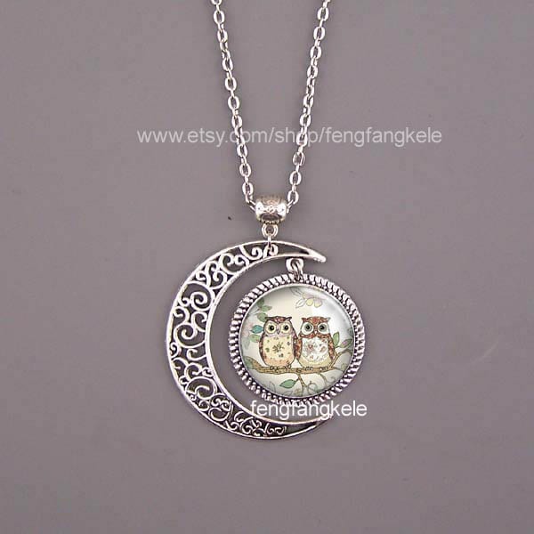 Zwei Eulen Halskette Paare Der Eulenanhänger Die Eule Mama Und Papa Bild Muttertag Vatertag Thanksgiving Day Geschenk Für Ihre Liebe Familie Zwei Eulen Halskette Paare Der Eulenanhänger Die Eule Mama Und Papa Bild Muttertag Vatertag Thanksgiving Day Geschenk Für Ihre Liebe Familie von fengfangkele