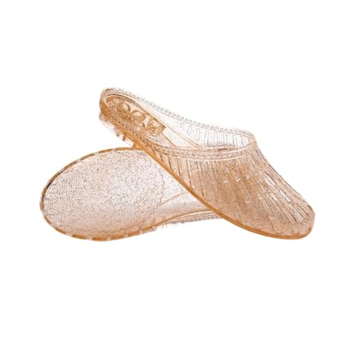 fengqingyunyan0304 Slides, Leichte, kalte Hausschuhe for Damen mit flacher Sohle, ausgehöhlt – perfekt for den Komfort am Strand,für Damen und Herren(36 EU) von fengqingyunyan0304