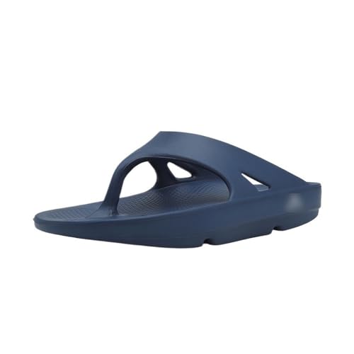 fengqingyunyan0304 Slides, Zehentrenner mit dicker Sohle und Fußgewölbeunterstützung – Unisex-Sport- und Freizeitsandalen,für Damen und Herren(Blue,42 EU) von fengqingyunyan0304