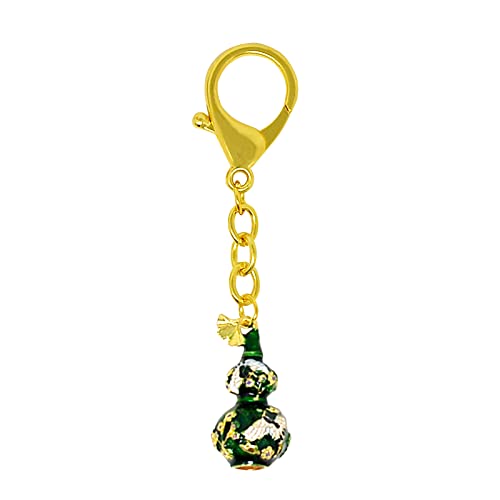 FengShui Green Wu Lou With Joyous Crane Schlüsselanhänger W4988 FengShui Green Wu Lou With Joyous Crane Schlüsselanhänger W4988 von fengshuisale