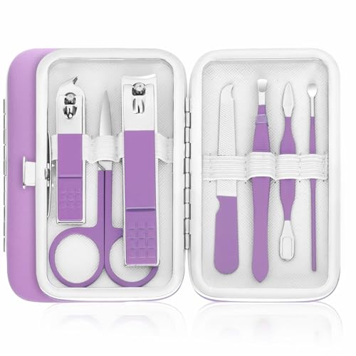 Maniküre Set 8-teiliges Maniküre Set Damen Nagelset Nagelknipser Set Tragbar Nagelknipser Set Reise Manikürset Ein Beauty- Und Nagelset Für Familie Freunde Und Kollegen von fenlebeneil