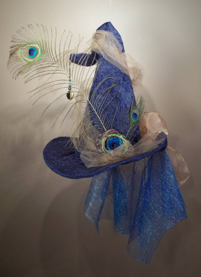 Hexenhut Pfauenblau Gold von ferdworthi