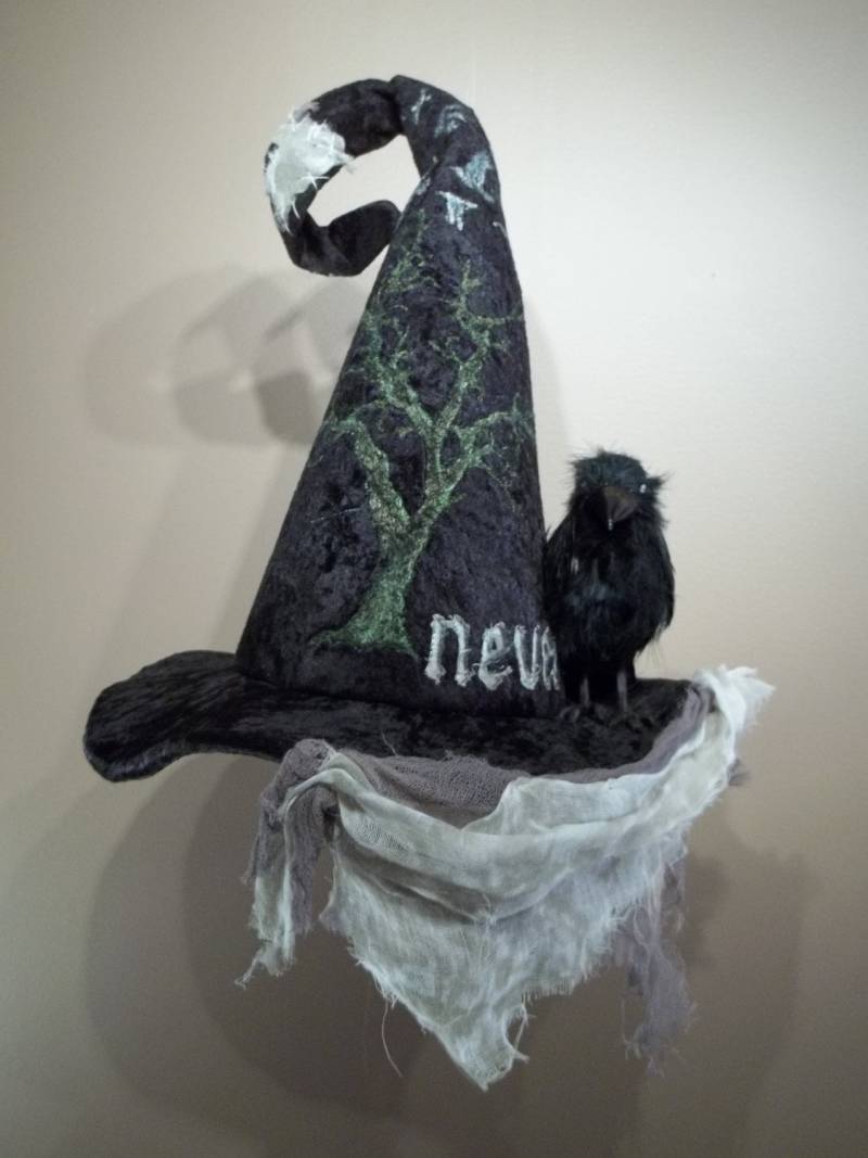 Hexenhut Poe Rabenbaum Aufnäher von ferdworthi