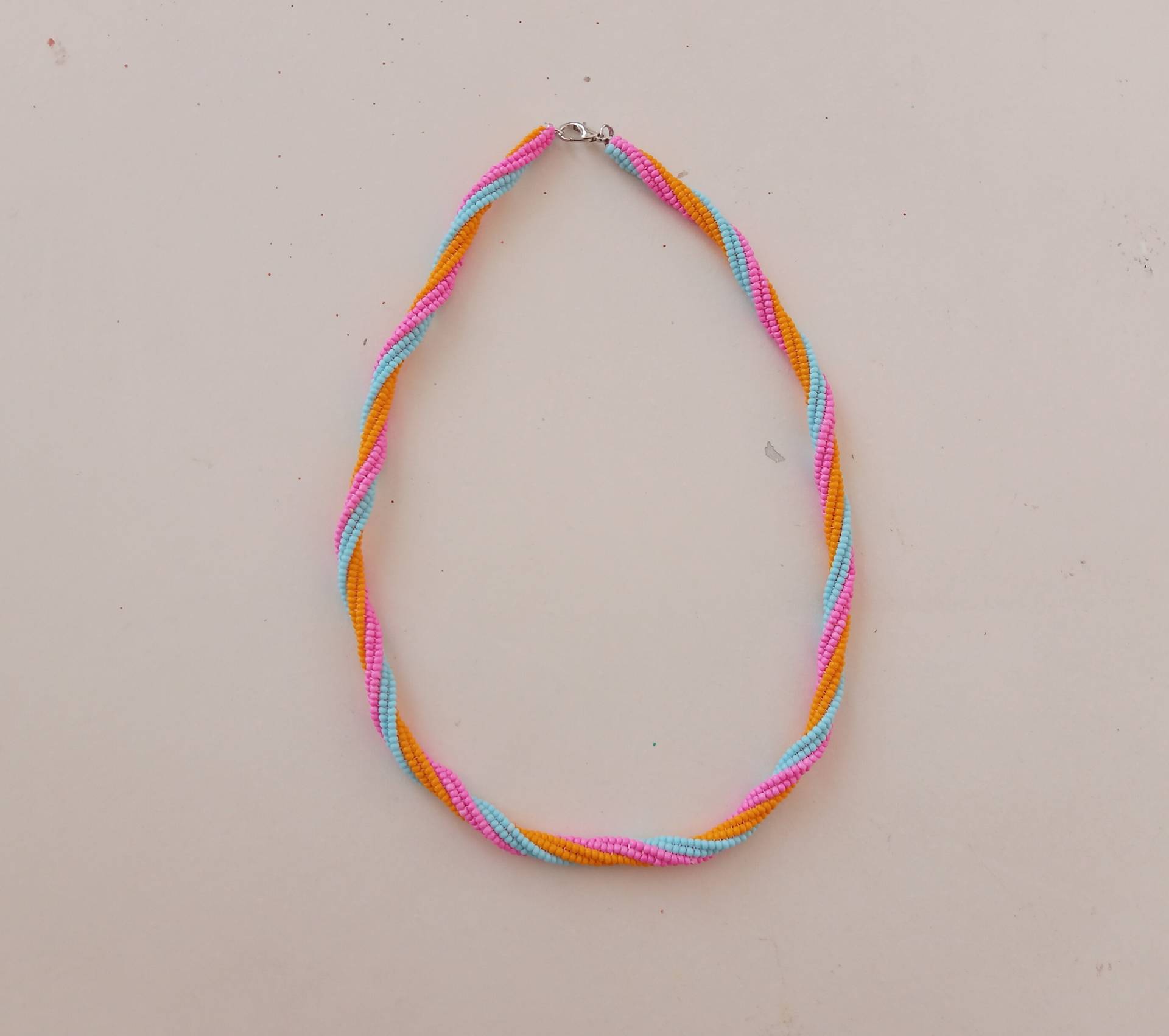 Perlen Gewebte Halskette, Bunte Handgewebte, Perlenkette Zubehör, Perlenschmuck Perlen Gewebte Halskette, Bunte Handgewebte, Perlenkette Zubehör, Perlenschmuck von feyzaaccessories