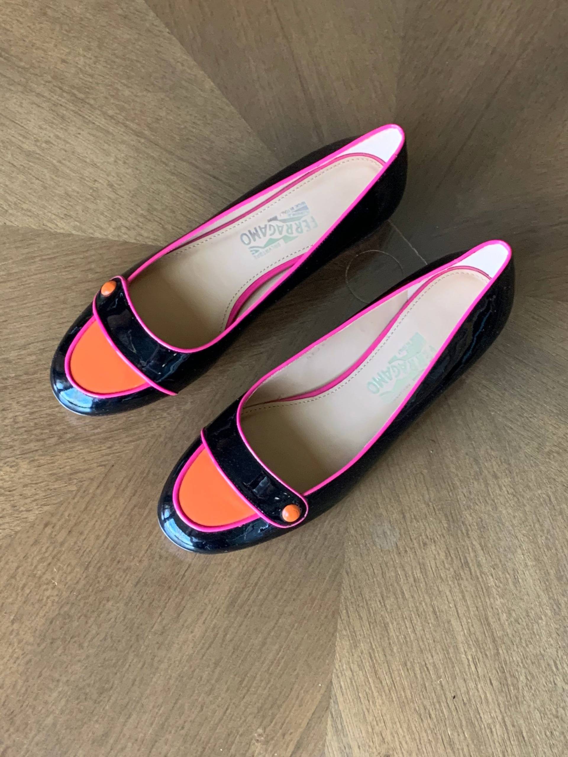 80Er Lackleder Faragaom Schwarze Lackschuhe Salvatore Ferragamo Ballerinas Orange Pinke Flache Schuhe Shinnie Lacklederschuhe Valleygirl 80Er Lackleder Faragaom Schwarze Lackschuhe Salvatore Ferragamo Ballerinas Orange Pinke Flache Schuhe Shinnie Lacklederschuhe Valleygirl von fidgetfinds