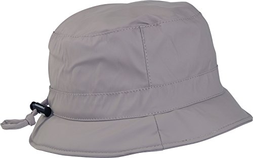Damen Regenhut in 5 Farben Winter, Kopfgröße:56, Farben:Taupe von fiebig