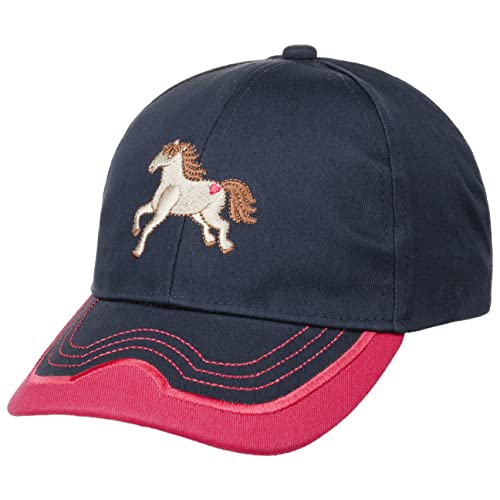 fiebig Kappe mit Stickerei | Baseballcap mit Aufnäher | Kinder Baseballkappe mit Klettverschluss (55, Pink) von fiebig