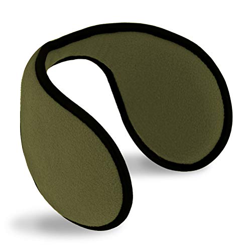 fiebig Ohrenschützer (Ohrenwärmer) für Damen und Herren | Earband in One Size Einheitsgröße 54-63 cm | innovativer Ohrenschutz hält die Ohren warm im Winter | Ohrwärmer (Khaki) von fiebig