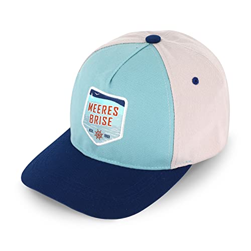 fiebig Truckercap aus recyceltem Material | Baseballcap mit Aufnäher | Baseballkappe mit Metallverschluss (Türkis) von fiebig