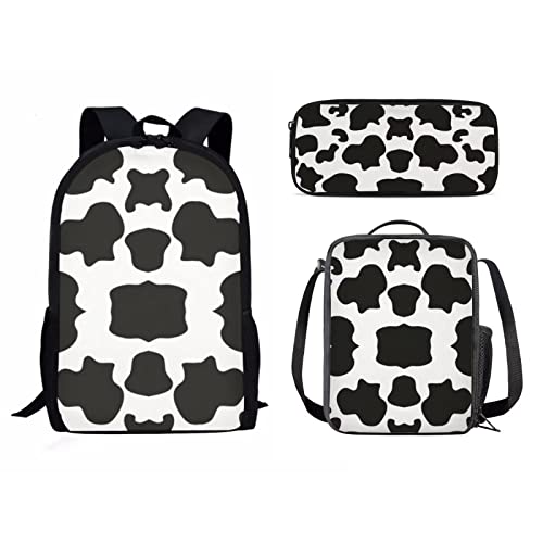 3-teiliges Reiserucksack-Set, kleine Kinder, Schultaschen, Lunchbox, Bleistiftbeutel für Mädchen, Jungen, Teenager, Frauen, Männer, Kleinkinder, Büchertasche, Wandern, Tagesrucksäcke, von fifbird