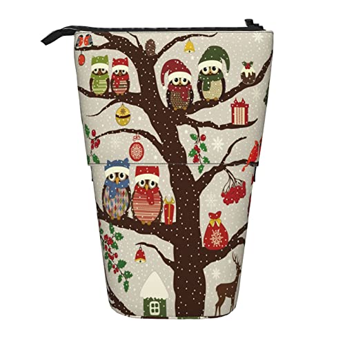 fifbird Stehender Stifthalter, Weihnachtsdekoration, niedliche Eulen, rote Kardinalvögel, Elch, Hirsch, Stechpalme, Beeren, Schreibwaren, Organizer, Box, großes Fassungsvermögen, Make-up-Tasche, fifbird Stehender Stifthalter, Weihnachtsdekoration, niedliche Eulen, rote Kardinalvögel, Elch, Hirsch, Stechpalme, Beeren, Schreibwaren, Organizer, Box, großes Fassungsvermögen, Make-up-Tasche, von fifbird