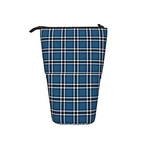 fifbird Teleskop-Federmäppchen, Stifttasche, blau, schwarz und weiß, kariert, Federmäppchen, Organizer, Box, Kosmetiktasche, merhfarbig, Einheitsgröße, Teleskop-Federmäppchen fifbird Teleskop-Federmäppchen, Stifttasche, blau, schwarz und weiß, kariert, Federmäppchen, Organizer, Box, Kosmetiktasche, merhfarbig, Einheitsgröße, Teleskop-Federmäppchen von fifbird