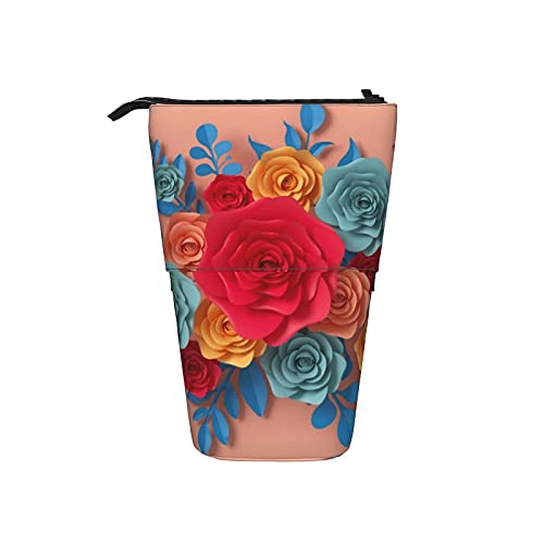 fifbird Teleskop-Federtasche, Stiftetasche, niedlich, bunt, Blumenarrangement, Federmäppchen, Organizer, Kosmetiktasche, merhfarbig, Einheitsgröße, Teleskop-Federmäppchen fifbird Teleskop-Federtasche, Stiftetasche, niedlich, bunt, Blumenarrangement, Federmäppchen, Organizer, Kosmetiktasche, merhfarbig, Einheitsgröße, Teleskop-Federmäppchen von fifbird