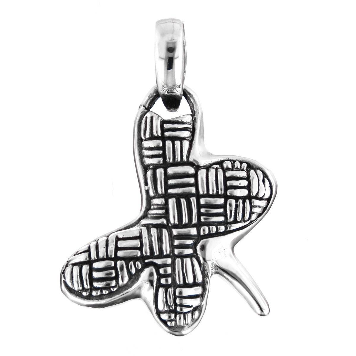 1 1/16"Blume 925 Sterling Silber Anhänger von fifirosedesigns