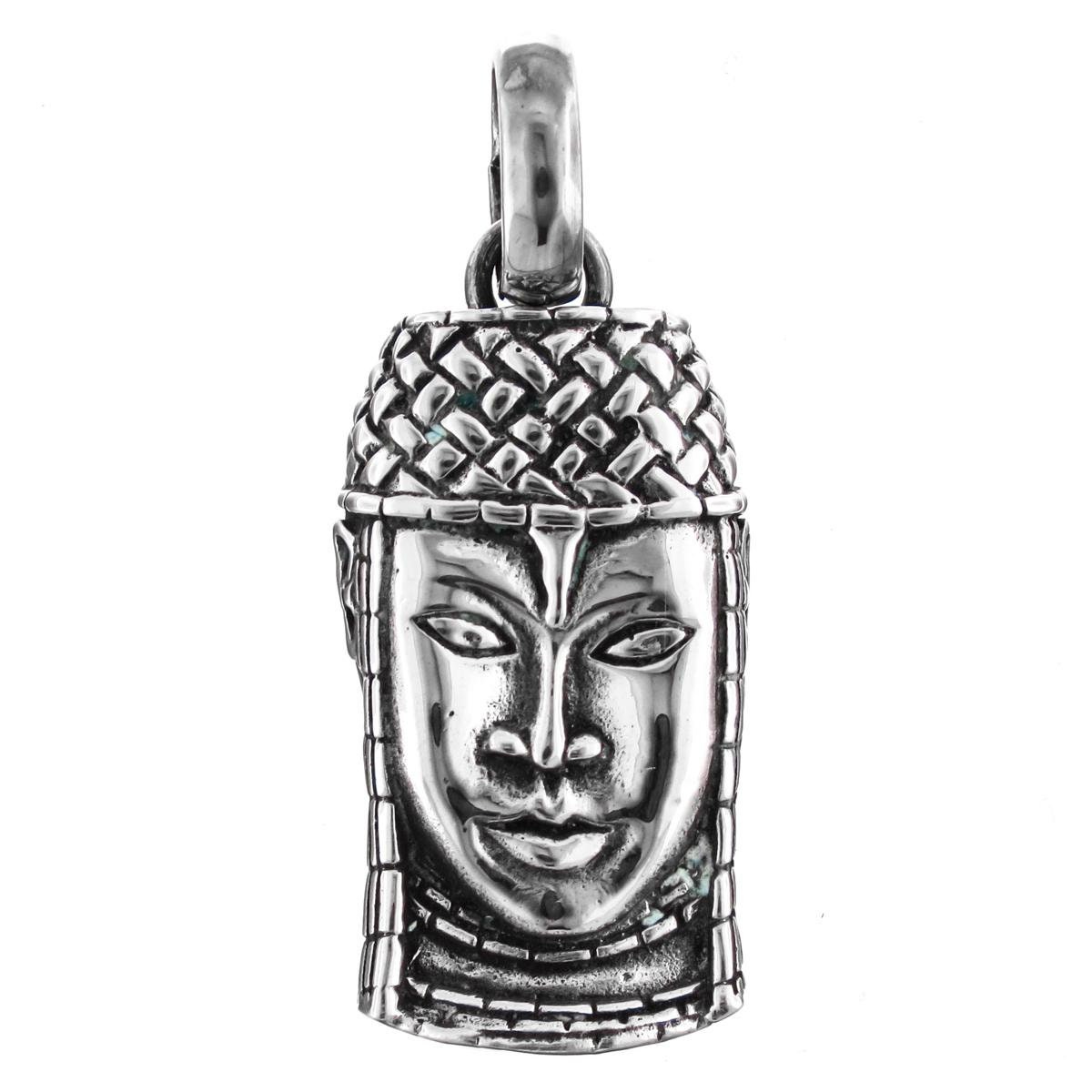 3 cm Krieger Gesicht 925 Sterling Silber Anhänger von fifirosedesigns