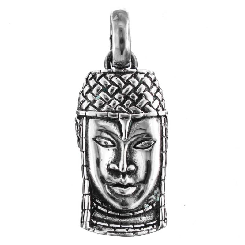 3 cm Krieger Gesicht 925 Sterling Silber Anhänger von fifirosedesigns