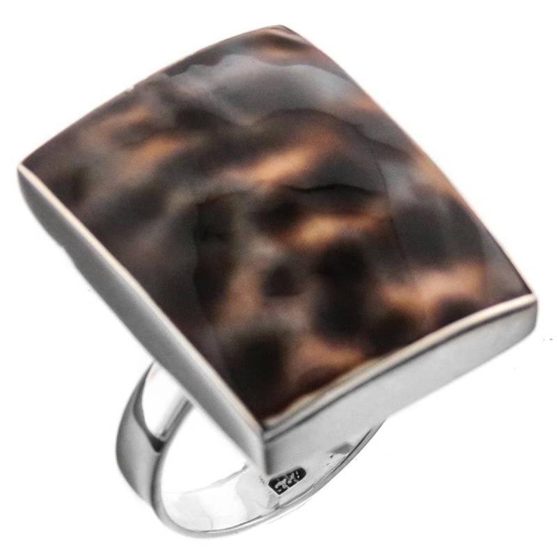 925 Sterling Silber Einstellbar Größe 9 Tiger Ring von fifirosedesigns