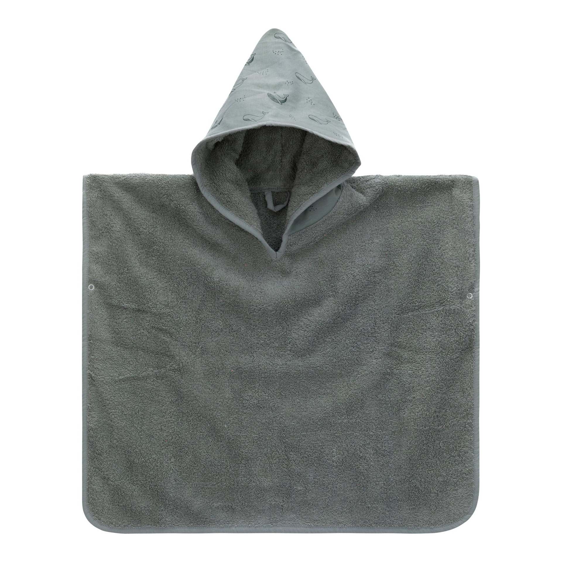 Fillikid Badeponcho 60x55 cm gruen von fillikid