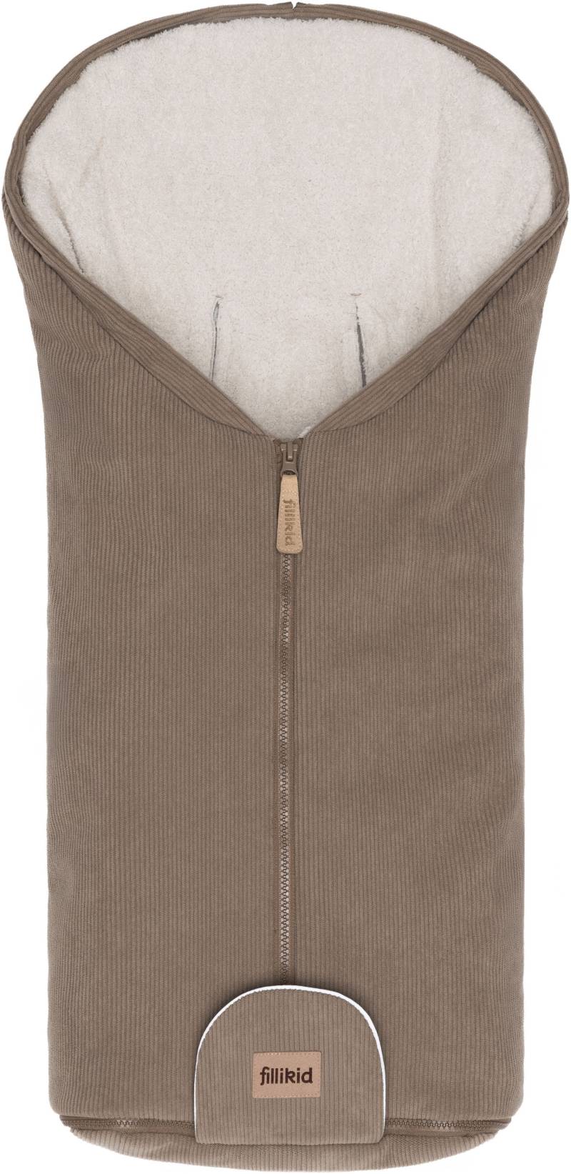 Fillikid Fußsack "Nevis Cord, Winterfußsack Gr. 0" für Autositze Gr. 0 und Kinderwagen von fillikid