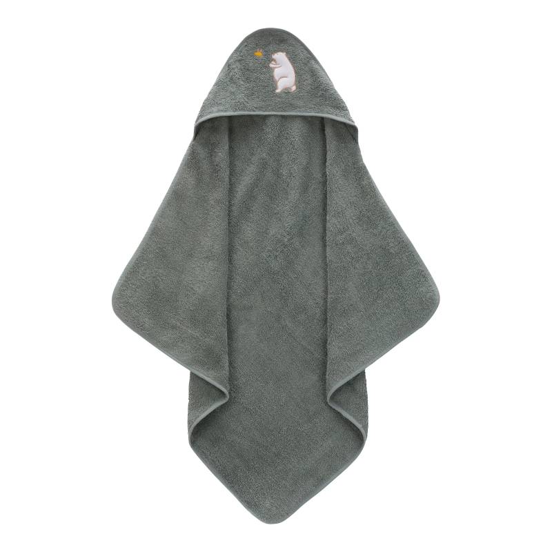 Fillikid Kapuzenbadetuch 75x75 cm gruen von fillikid