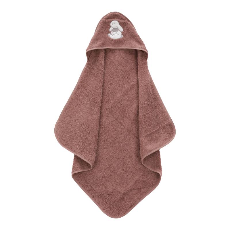 Fillikid Kapuzenbadetuch 75x75 cm rosa von fillikid