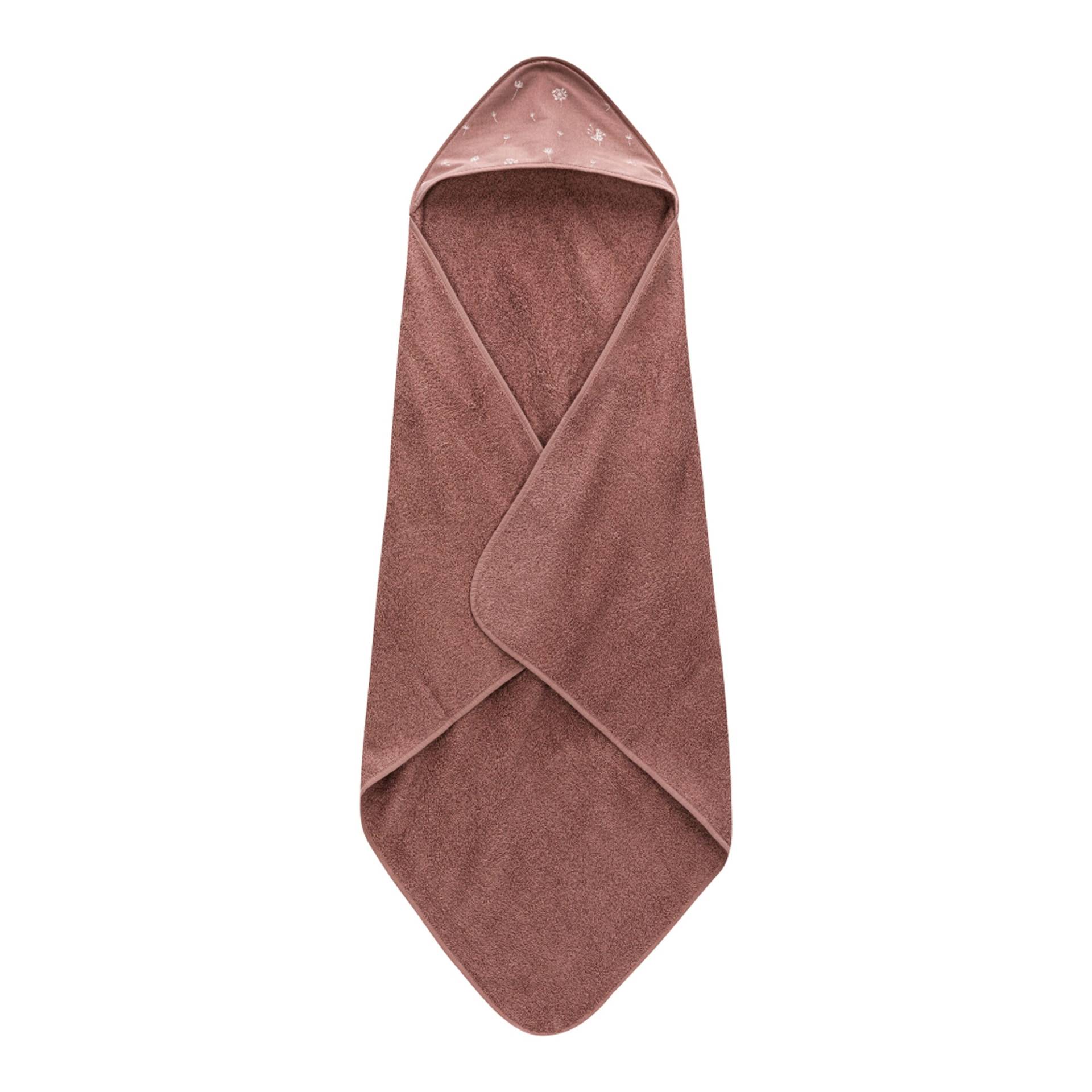 Fillikid Kapuzenbadetuch rosa von fillikid