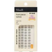 fillimilli - Point Piece Lashes - 2 Types #02 Clear Daily fillimilli - Point Piece Lashes - 2 Types #02 Clear Daily von fillimilli