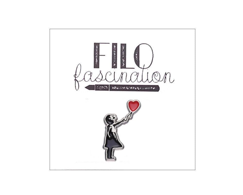 Pin Bansky Girl With Balloon Junk Journal Planer Planner Diary Bujo Motivation Silber Pin Bansky Girl With Balloon Junk Journal Planer Planner Diary Bujo Motivation Silber von filofascinationCOM