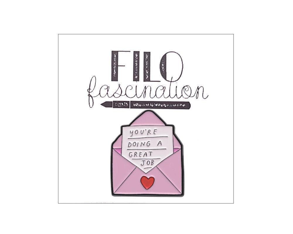 Pin Great Job Junk Journal Planer Planner Diary Bujo Motivation Pin Great Job Junk Journal Planer Planner Diary Bujo Motivation von filofascinationCOM